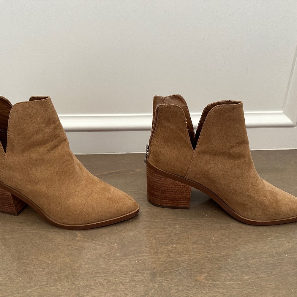 Suede Booties